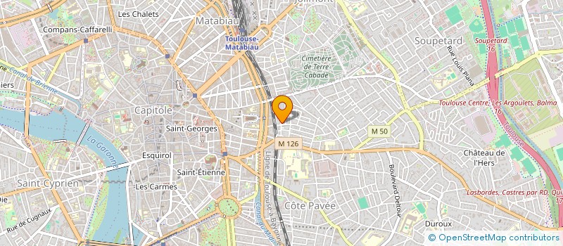 localisation de l'entreprise ATOMIUM à TOULOUSE