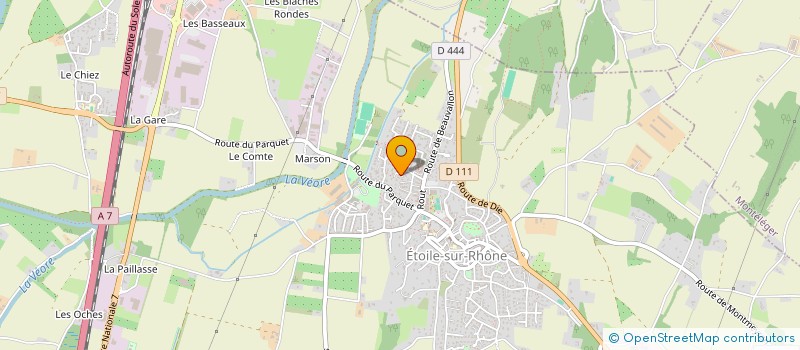 localisation de l'entreprise ATOMOS à MONTOISON