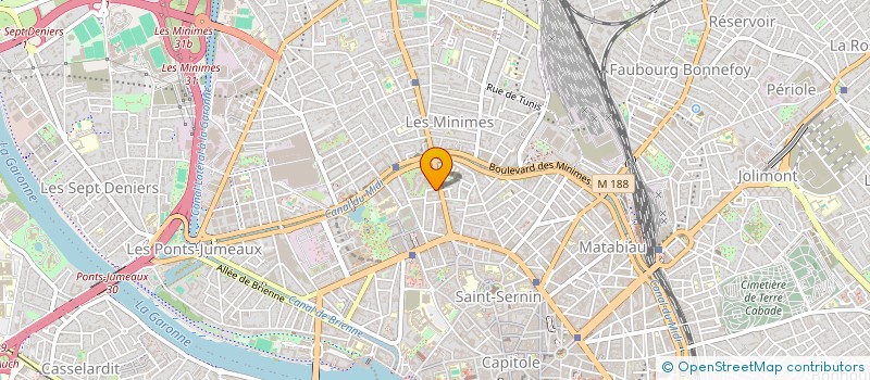localisation de l'entreprise ATOMYX à TOULOUSE