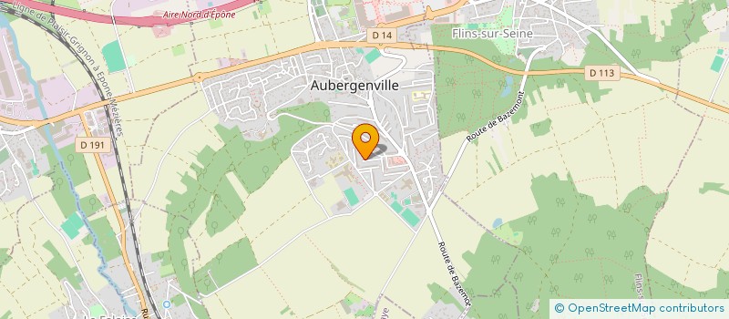 localisation de l'entreprise ATON CONSEIL  AUBERGENVILLE