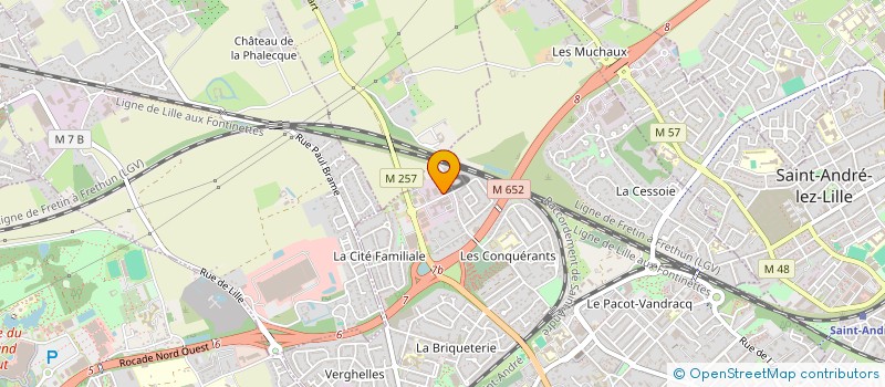 localisation de l'entreprise ATON ENERGIES  LAMBERSART