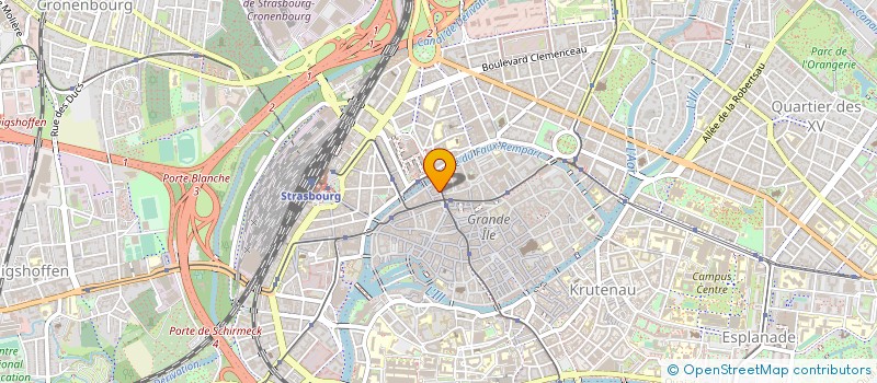 localisation de l'entreprise ATON TELECOM à STRASBOURG