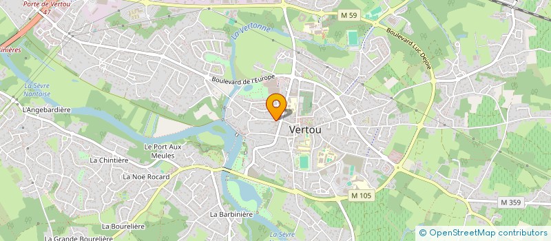 localisation de l'entreprise ATONATTY SARL  VERTOU