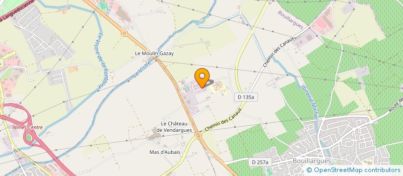 localisation de l'entreprise ATOO INTERNATIONAL  BOUILLARGUES