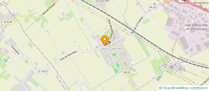 localisation de l'entreprise ATOOPIC à BOIS-GRENIER