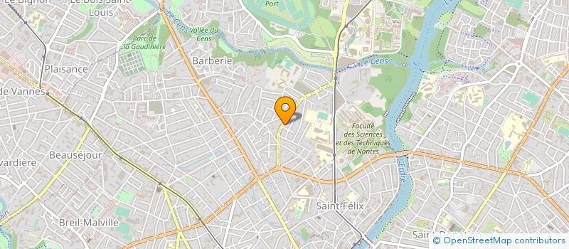 localisation de l'entreprise ATOPHISSE à NANTES