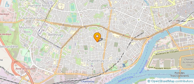 localisation de l'entreprise ATORM à NANTES