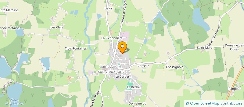 localisation de l'entreprise ATOS à SAINT-ANDRE-SUR-VIEUX-JONC