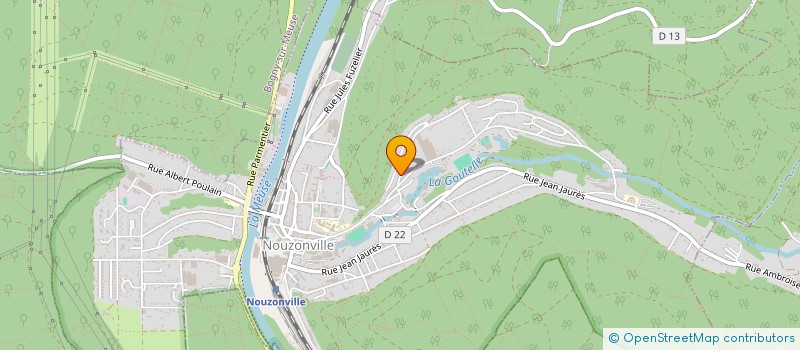 localisation de l'entreprise ATOS DIGITAL  NOUZONVILLE