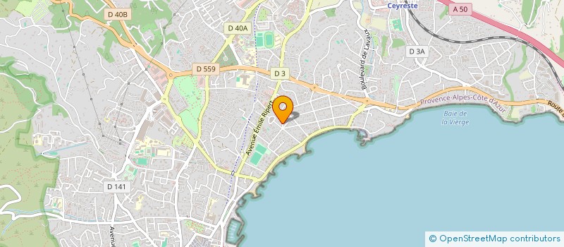 localisation de l'entreprise ATOT.FR à LA CIOTAT
