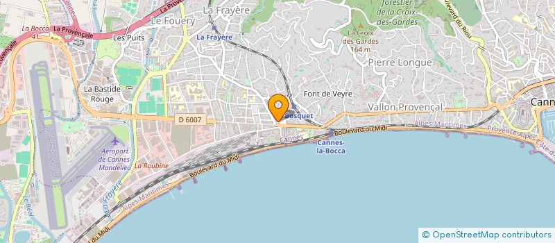 localisation de l'entreprise ATOTE à CANNES