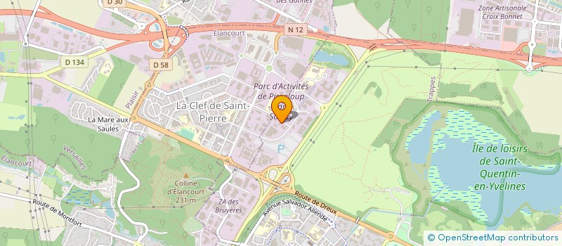 localisation de l'entreprise ATOU-PAR à TRAPPES