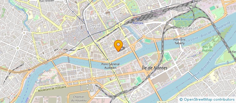 localisation de l'entreprise ATOUBAT à NANTES