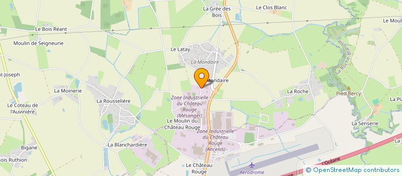 localisation de l'entreprise ATOUBOIS à MESANGER