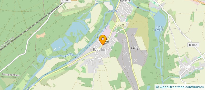 localisation de l'entreprise ATOUCAFE  MORET-LOING-ET-ORVANNE