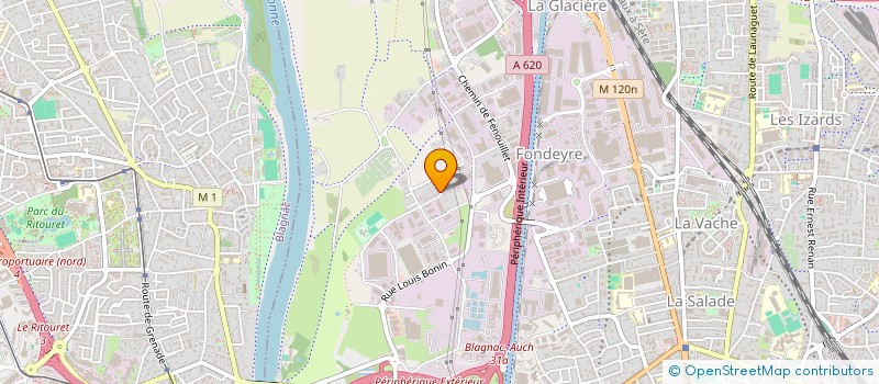 localisation de l'entreprise ATOUCO à TOULOUSE