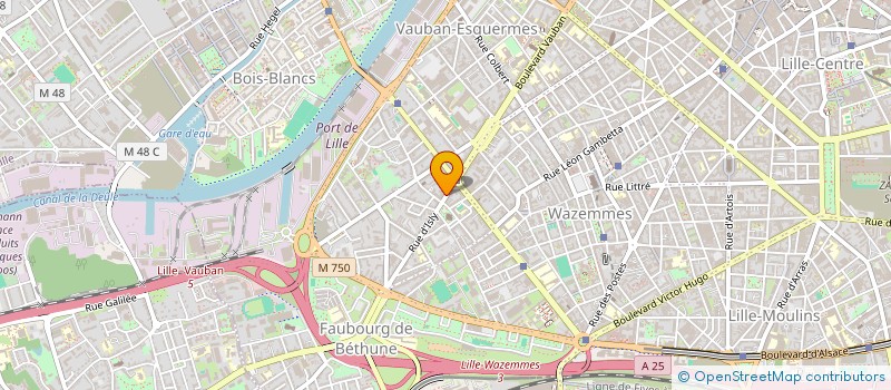 localisation de l'entreprise ATOUCOM à LILLE