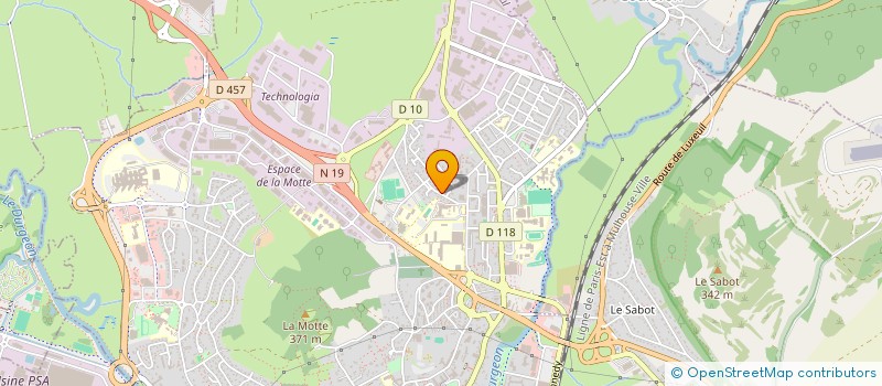 localisation de l'entreprise ATOUI à VESOUL