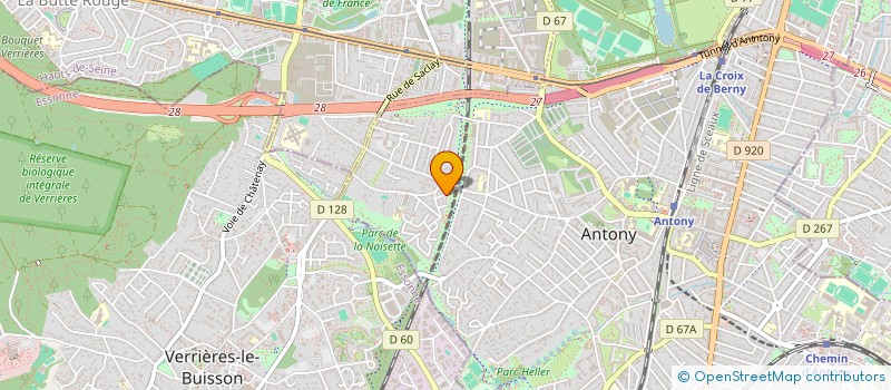 localisation de l'entreprise ATOUI EXPERTISE à ANTONY