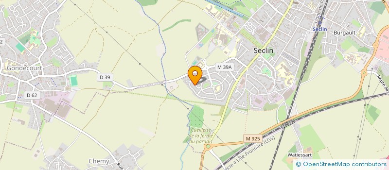 localisation de l'entreprise ATOUI IMMO  SECLIN