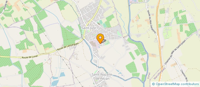 localisation de l'entreprise ATOUS COURTAGE  SAINT-NAZAIRE-DE-PEZAN