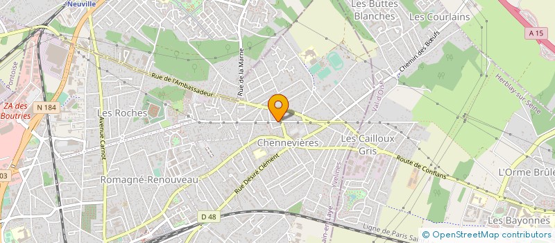 localisation de l'entreprise ATOUS SERVICES  CONFLANS-SAINTE-HONORINE