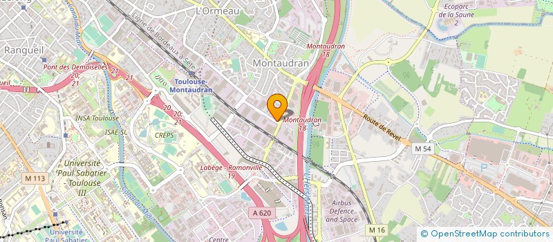 localisation de l'entreprise ATOUSTAGE à TOULOUSE