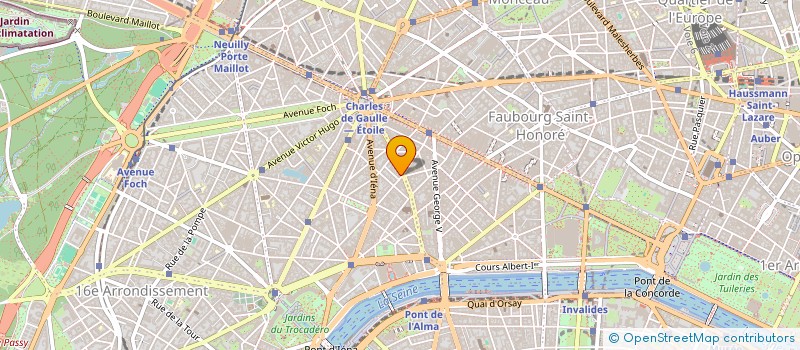localisation de l'entreprise ATOUT ACCESS LIMOUSINE à PARIS