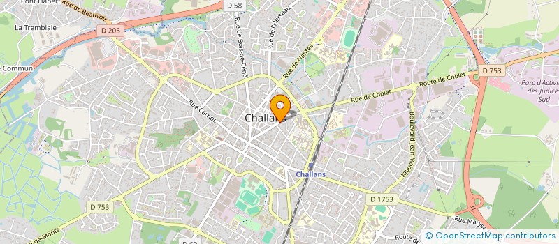 localisation de l'entreprise ATOUT AGE à CHALLANS