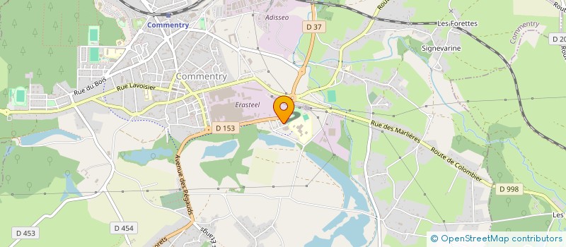 localisation de l'entreprise ATOUT ALLURE  COMMENTRY