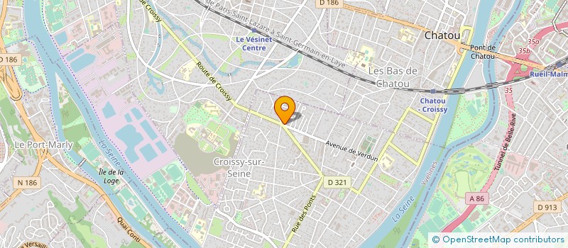 localisation de l'entreprise ATOUT BAT SERVICES à CROISSY-SUR-SEINE
