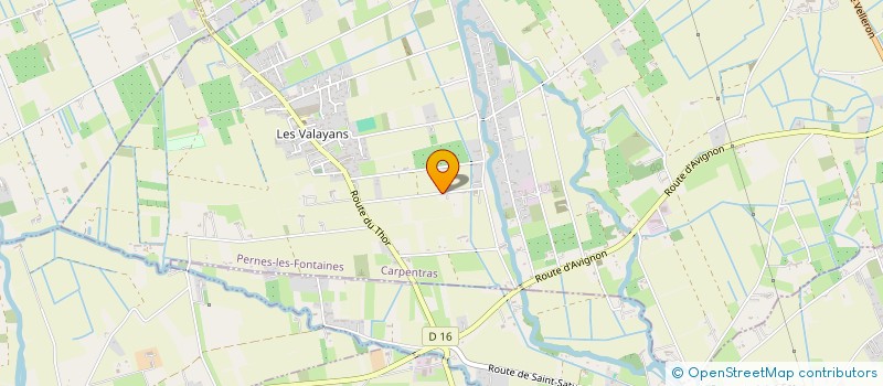 localisation de l'entreprise ATOUT BATI RENOV à PERNES-LES-FONTAINES