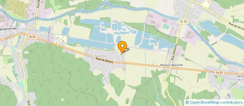 localisation de l'entreprise ATOUT BOUT D'PATTES  COULOISY