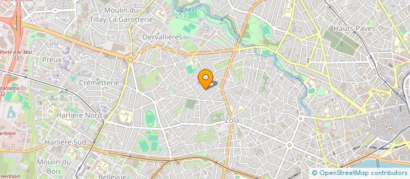 localisation de l'entreprise ATOUT BOUT DE CHANT à NANTES