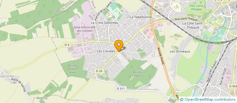localisation de l'entreprise ATOUT CARB SERVICES à VERNOUILLET