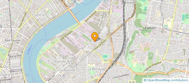 localisation de l'entreprise ATOUT CHANT  BORDEAUX