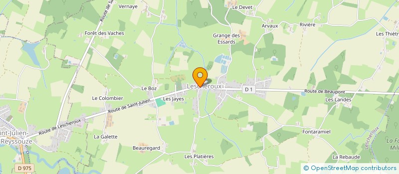 localisation de l'entreprise ATOUT CLEAN  LESCHEROUX