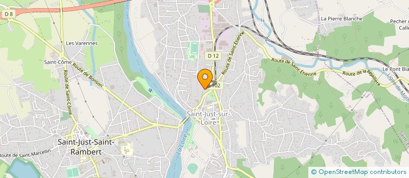 localisation de l'entreprise ATOUT CLEAN à SAINT-JUST-SAINT-RAMBERT