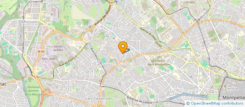 localisation de l'entreprise ATOUT CLIC à MONTPELLIER