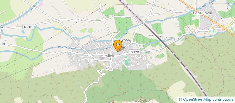 localisation de l'entreprise ATOUT CLIMATISATION SERVICES  ALLEINS