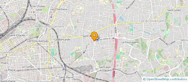 localisation de l'entreprise ATOUT COEUR DE VIE à MARSEILLE