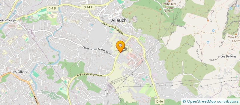 localisation de l'entreprise ATOUT COEUR ORGANISATION  ALLAUCH