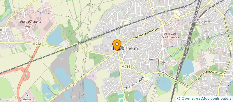 localisation de l'entreprise ATOUT CONCEPT à LINGOLSHEIM