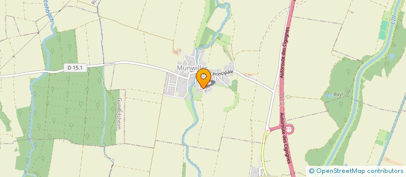 localisation de l'entreprise ATOUT CONSEILS 83  GUNDOLSHEIM