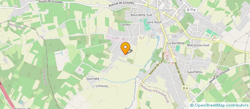 localisation de l'entreprise ATOUT COOK à FRONTON