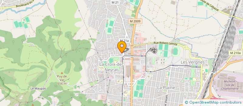 localisation de l'entreprise ATOUT COURSES à CLERMONT-FERRAND