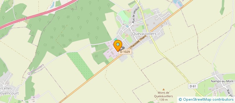 localisation de l'entreprise ATOUT CRECHE à QUEVAUVILLERS