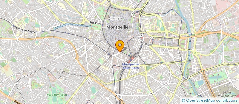 localisation de l'entreprise ATOUT CROQUE à MONTPELLIER