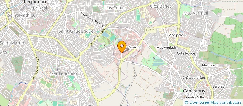 localisation de l'entreprise ATOUT CUISINE à CABESTANY