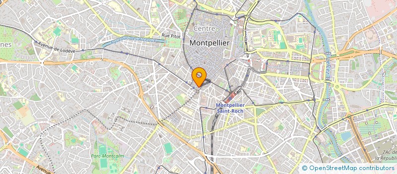 localisation de l'entreprise ATOUT DANSE à MONTPELLIER